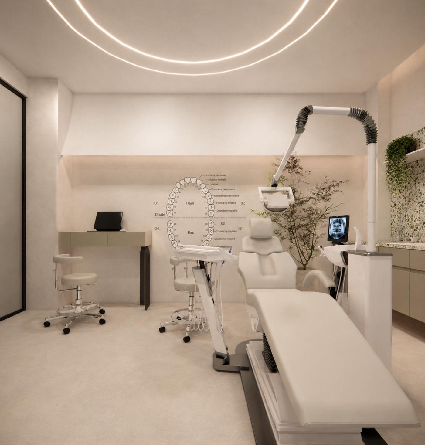 Sala di trattamento per implantologia